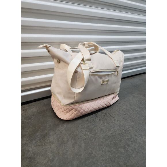 Carry On Weekender Bag w/ Shoe Compartment Airlines Approved 18x14x8 - Picture 7 of 9